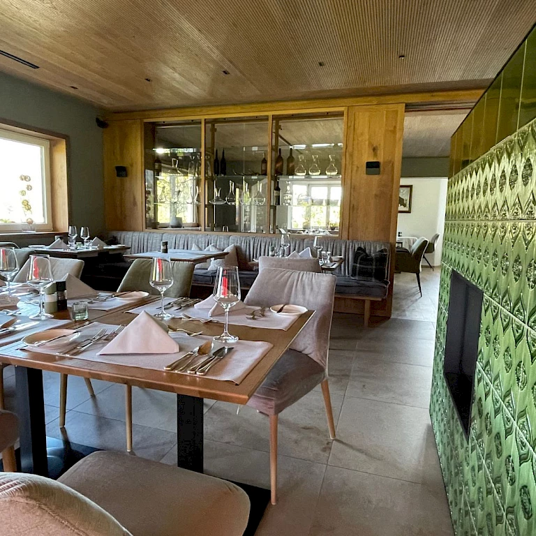 Das Restaurant im Genießerhotel Rupp ist in verschiedene Bereiche aufgeteilt