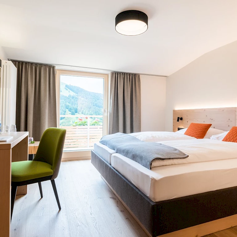 Weitere Impressionen von einem Doppelzimmer mit Südbalkon